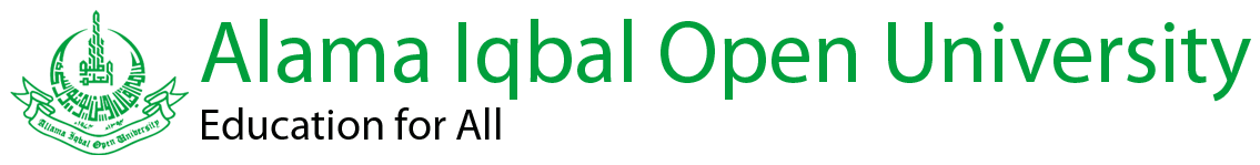 allama iqbal open university logo for assignment