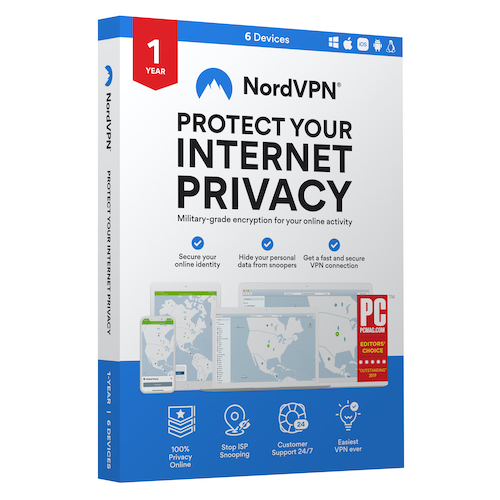 NordVPN VPN Service  (1-Year subscription)
