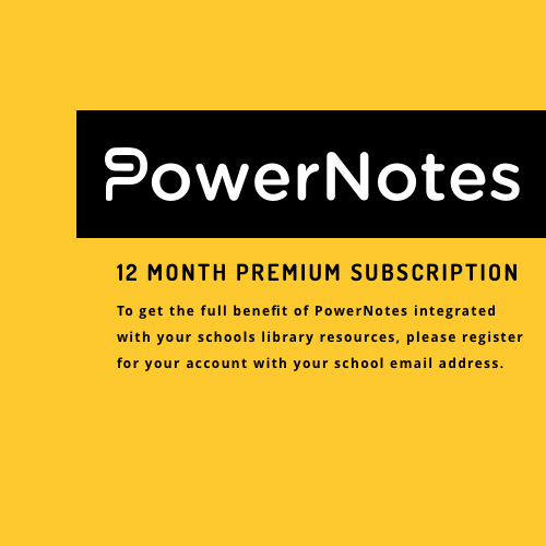 PowerNotes Premium (12-Mo Subscription)