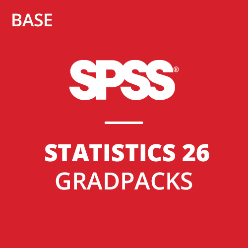 IBM® SPSS® Statistics Base GradPack 26 for Mac (12-Mo Rental)