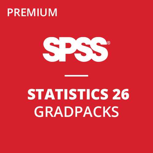 IBM® SPSS® Statistics Premium GradPack 26 for Windows (12-Mo Rental)
