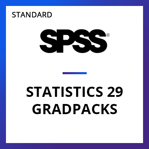 IBM® SPSS® Statistics Standard GradPack 29 for Windows and Mac (6-Months Rental)