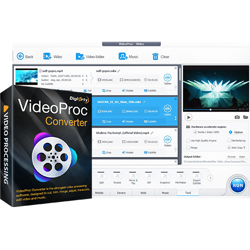 VideoProc Converter for Windows - Kleine Produktabbildung