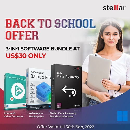 Stellar Back-to-School Bundle Offer for Windows - 1 Year License