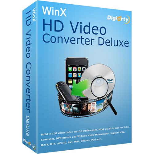 WinX HD Video Converter Deluxe for Windows (Lifetime Version)
