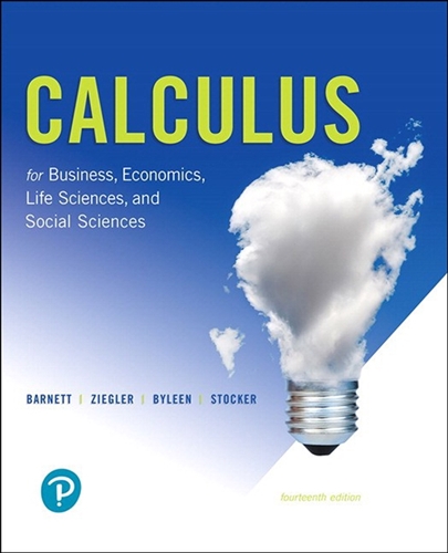 MyLab Math with Pearson eText Access Code (24 Months) for Calculus for Business, Economics, Life Sciences, and Social Sciences, Brief Version, 14th Edition