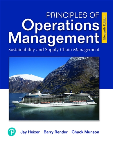 MyLab Operations Management with Pearson eText -- Access Card -- for Principles of Operations Mangement: Sustainability and Supply Chain Management, 11th Edition