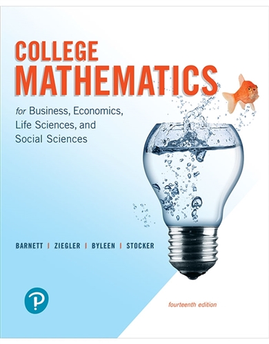 MyLab Math with Pearson eText -- 24-Month Standalone Access Card -- for College Mathematics for Busi