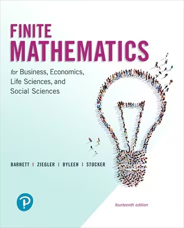 MyLab Math with Pearson eText Access Code (24 Months) for Finite Mathematics for Business, Economics, Life Sciences, and Social Sciences, 14th Edition