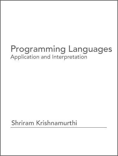 OER Books - Programming Languages: Application and Interpretation