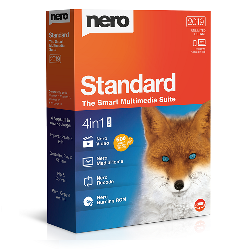Nero Standard 2019