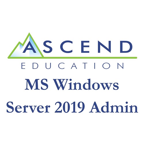 Ascend Academic Courseware Series: Intro to Windows Server 2019 Administration (English) - (12-Mo Subscription)