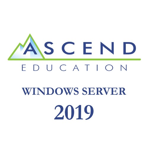 Ascend Academic Courseware Series: Intro to Windows Server 2019 Administration (English) - (12-Mo Subscription)