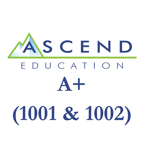 Ascend Training Series: A+ (220-1001 & 220 1002) (English) - (12-Mo Subscription)