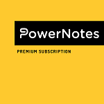 PowerNotes Premium Subscription - Small product image