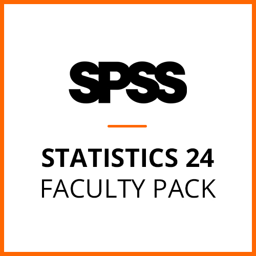 IBM® SPSS® Statistics Faculty Pack 24 for Windows and Mac (12-Mo Rental)