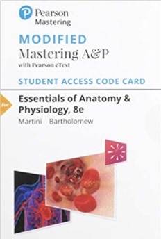 Modified Mastering A&P with Pearson eText -- Standalone Access Card -- for Essentials of Anatomy & Physiology, 8th Edition