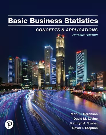 Single Term MyLab Statistics Access Code with Pearson eText for Basic Business Statistics, 15th edition