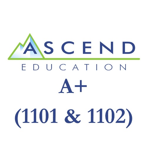 Ascend Training Series: A+ (1101 & 1102) (English) - (12-Mo Subscription)